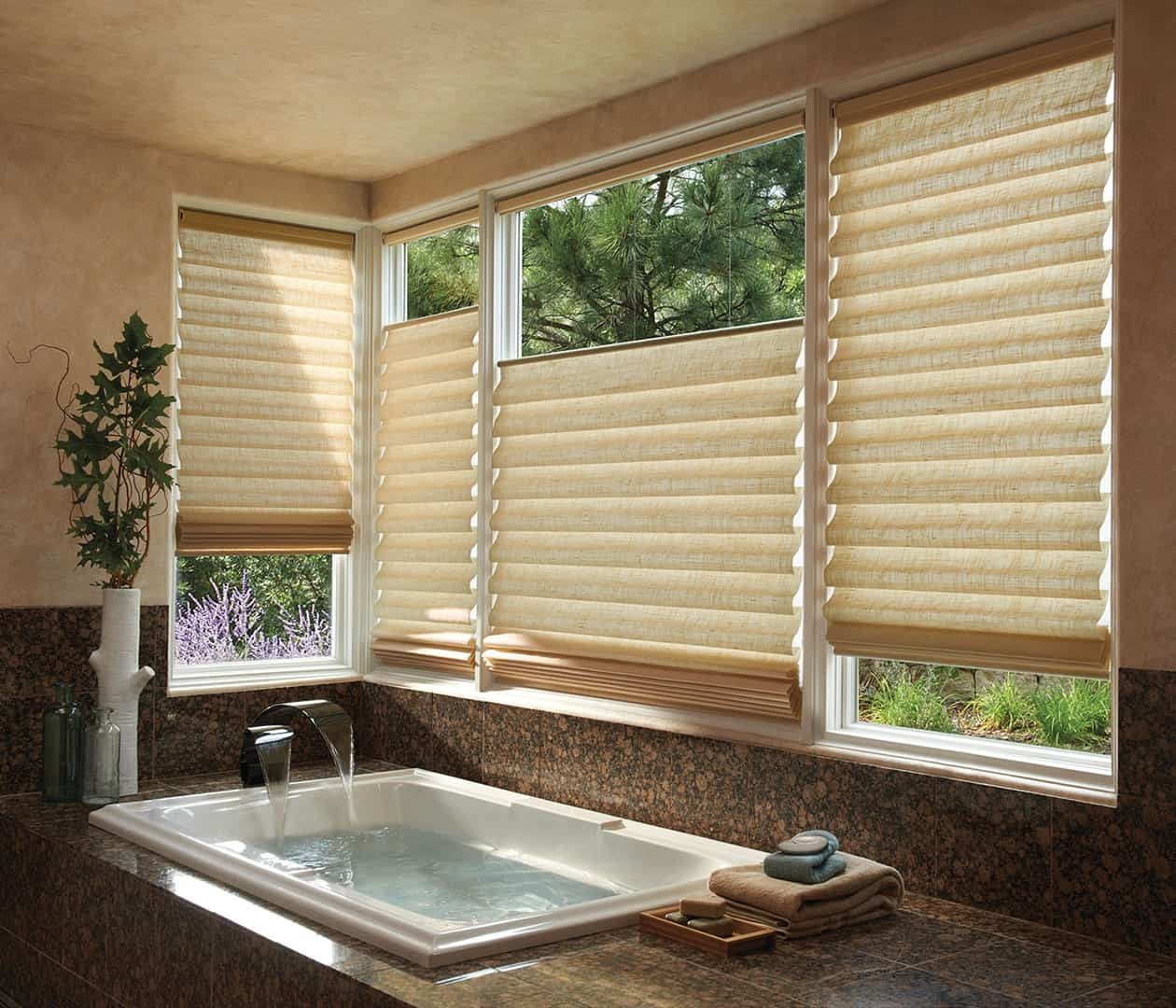 Hunter Douglas Vignette® Modern Roman Shades window shadings window treatments near Wilmington, North Carolina (NC)
